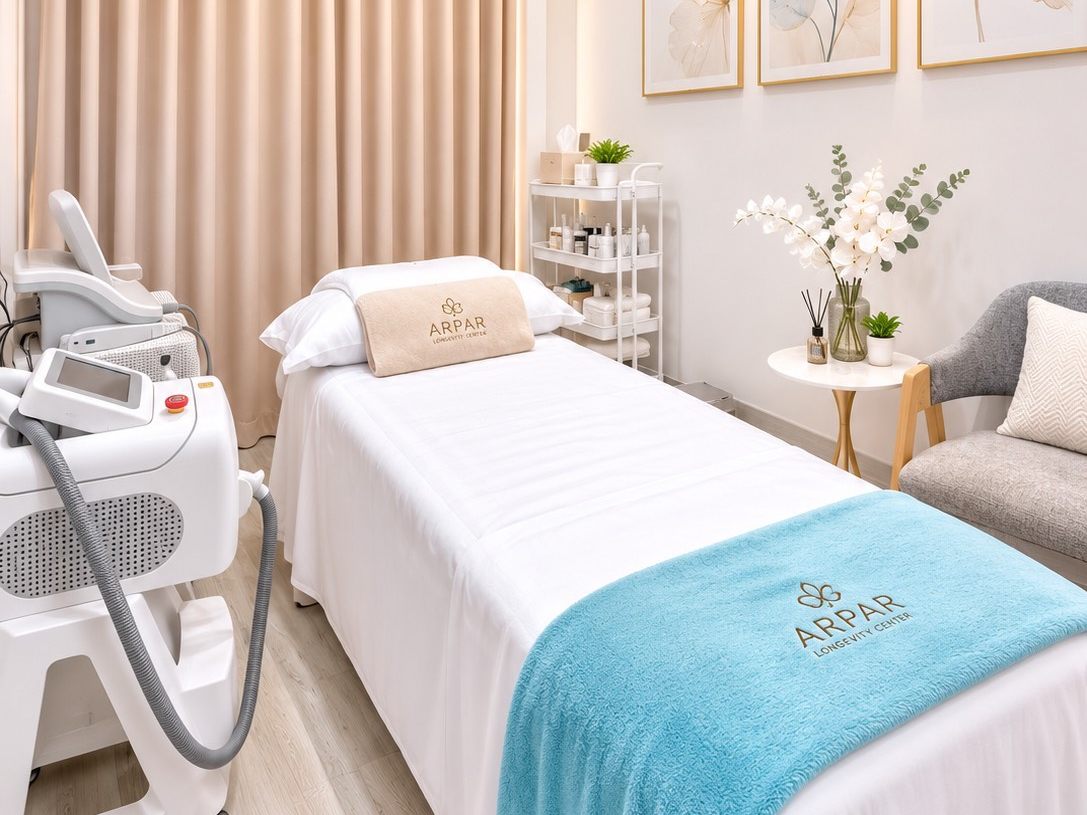 The ARPAR laser skin treatment room